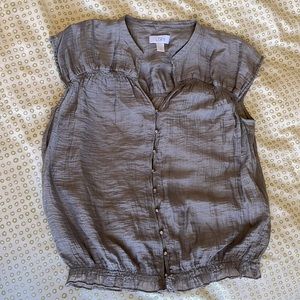 Loft sleeveless blouse